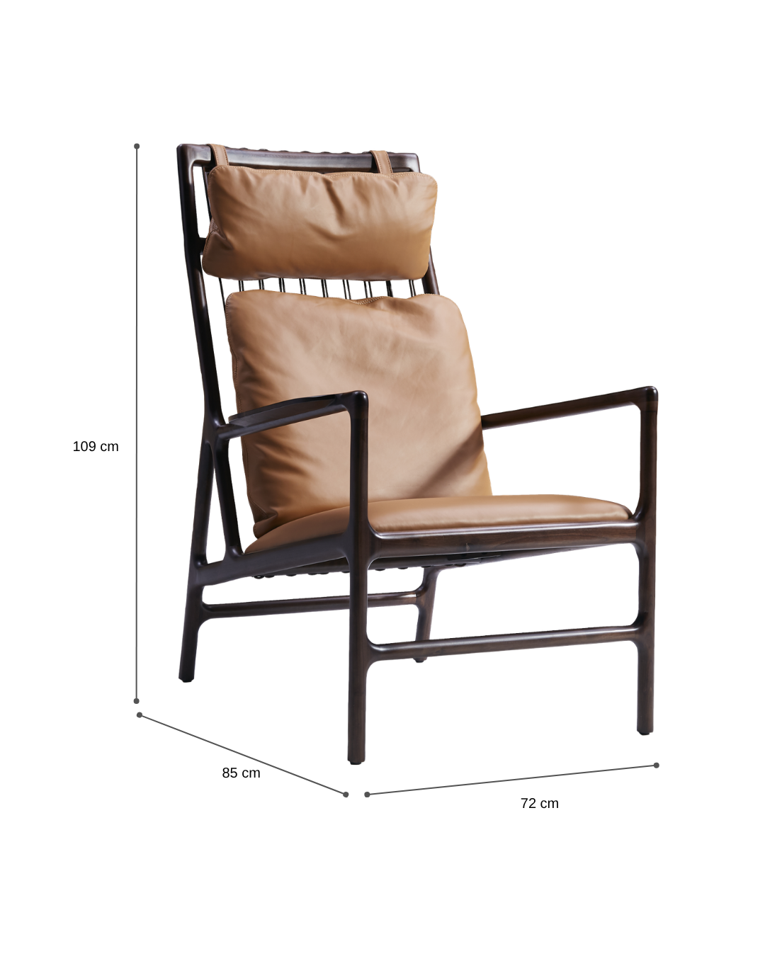 Poltrona Lena Camel
